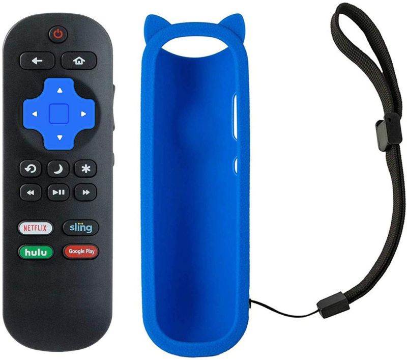 Motiexic Remote Control Compatible with Insignia NS-RCRUS-17 Roku TV NS-32DR420NA16 NS-32DR420NA16A NS-32DR420NA16B NS-40DR420NA16 NS-40DR420NA16B NS43DR710NA17 NS-43DR710NA17 NS-48DR420NA16