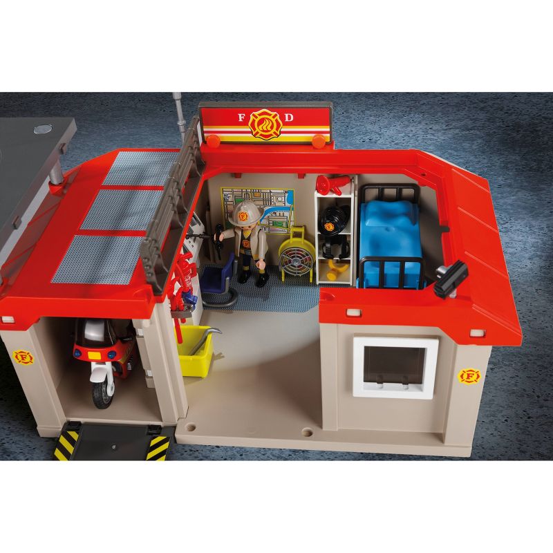 Playmobil Take Along Fire Station