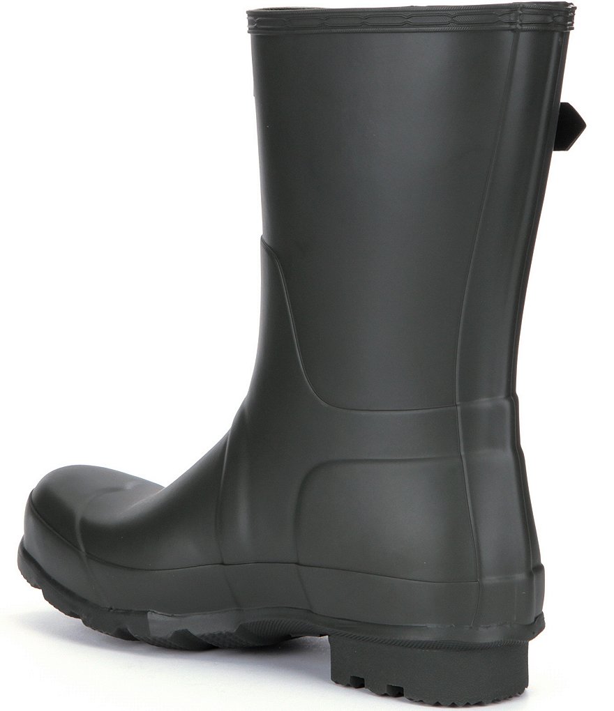 Hunter Men's Original Short Waterproof Rain Boots
