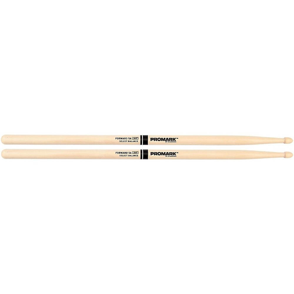 Promark Forward 5A Hickory Wood Tip Drumsticks - Acorn Tip - .565"