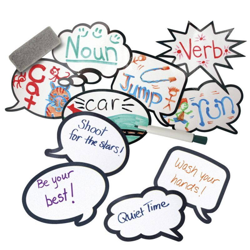 Roylco R49621 Roylco Laminated Speech Bubbles 12-pkg