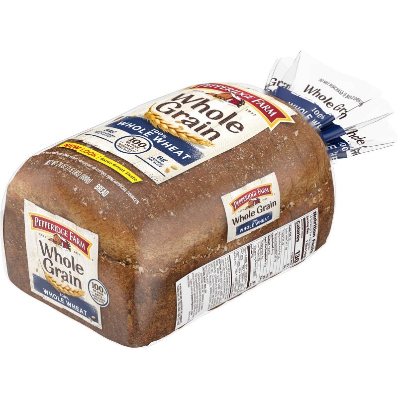 Pepperidge Farm 100% Whole Grain Whole Wheat Bread - 24oz