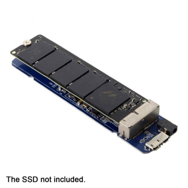 Chenyang Macbook Air Pro 2013 2014 2015 2016 SSD Portable Case USB 3.0 to 16+12 Pin Mobile Box HDD Enclosure