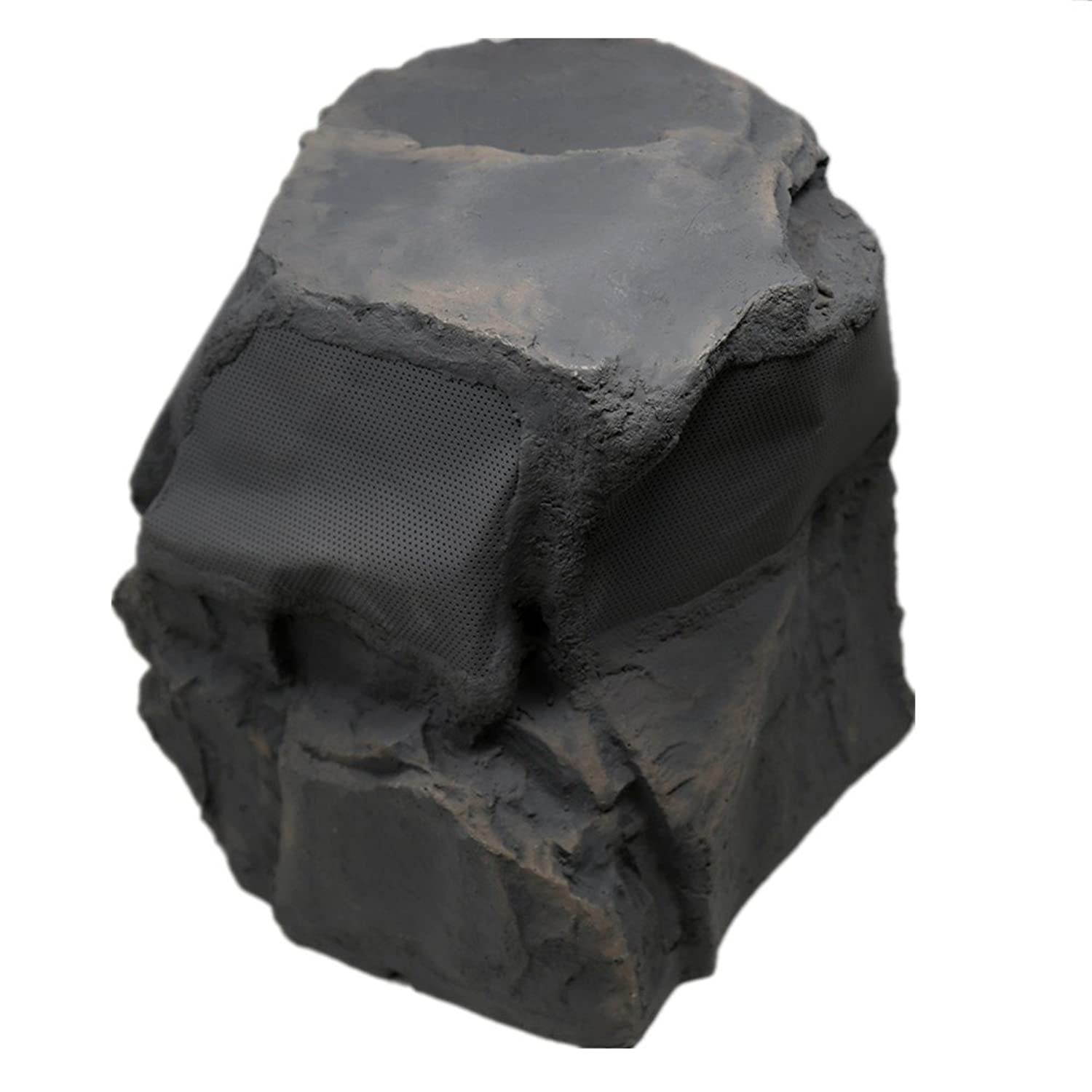 TIC TFS25-SL 8" Outdoor Weather-Resistant Omnidirectional Rock Speaker (Slate)