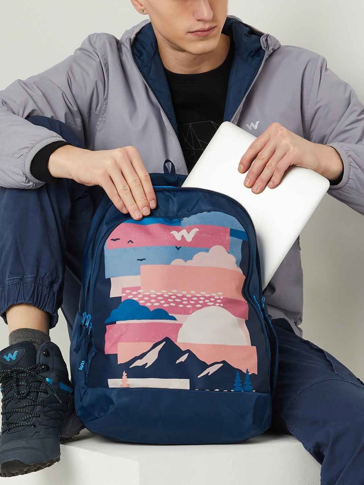 Wildcraft Blaze 35 Navy Laptop Backpack