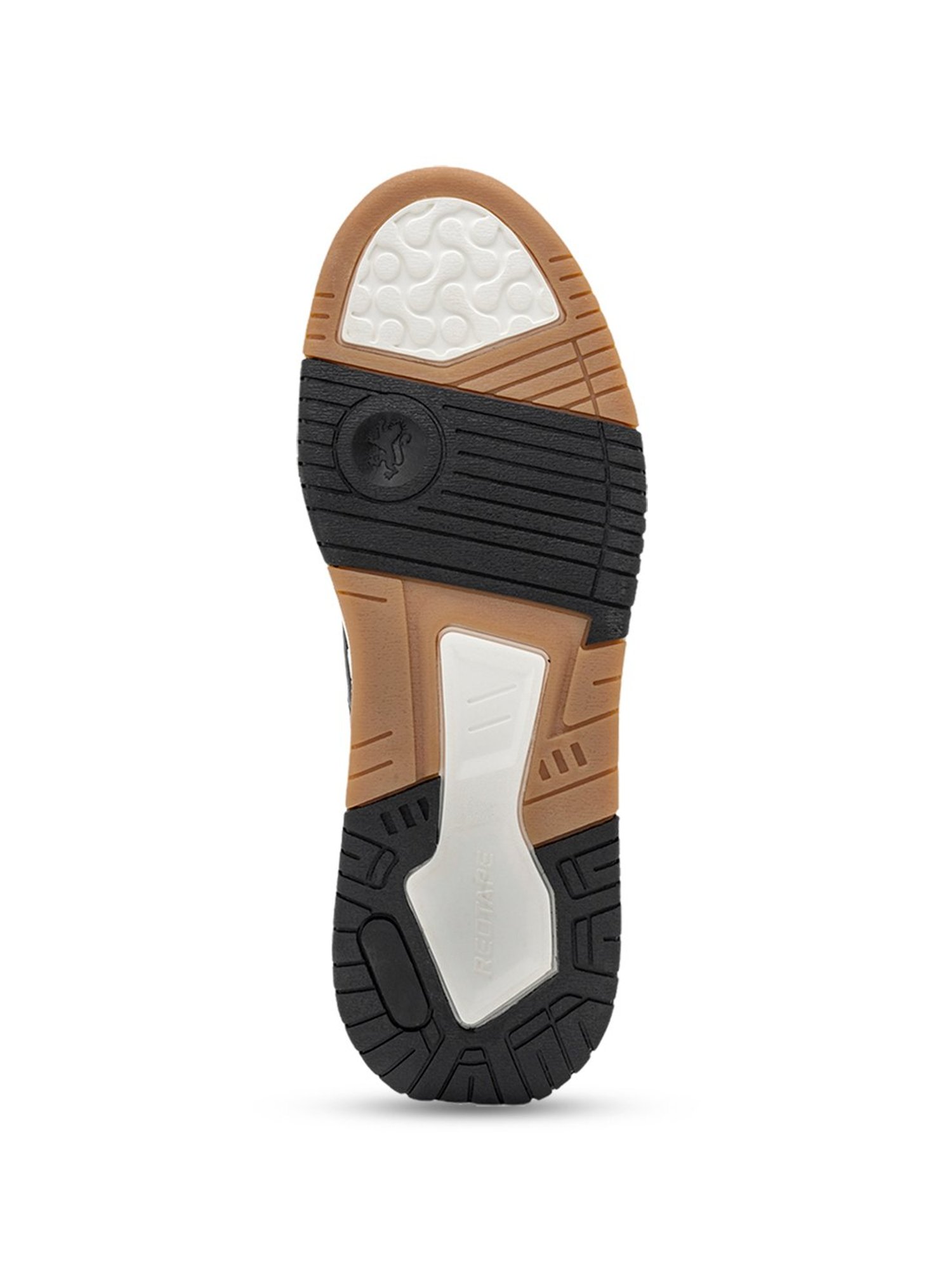 Red Tape Men's Jet Black Casual Sneakers