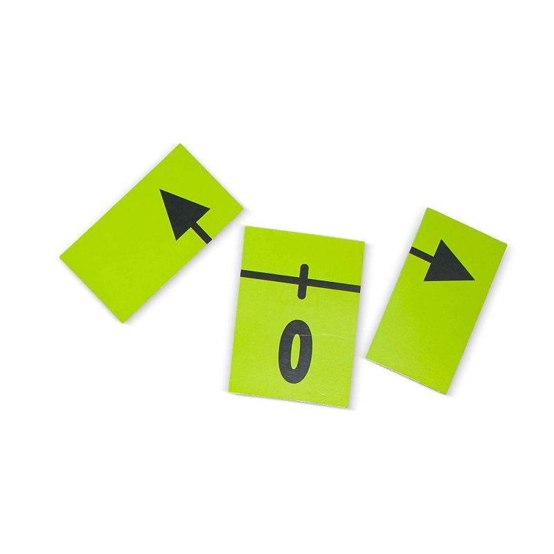 Bright Creations Set of 37 Pieces Magnetic Demonstration Number Line for Classroom, -40 to 200