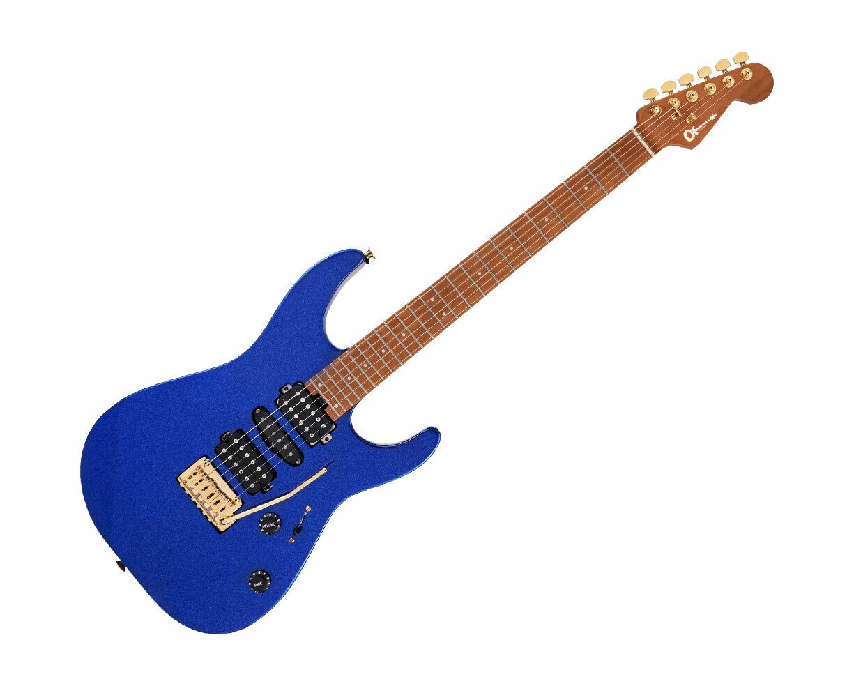 Charvel Pro-Mod DK24 HSH 2PT CM Caramelized Maple FB Mystic Blue