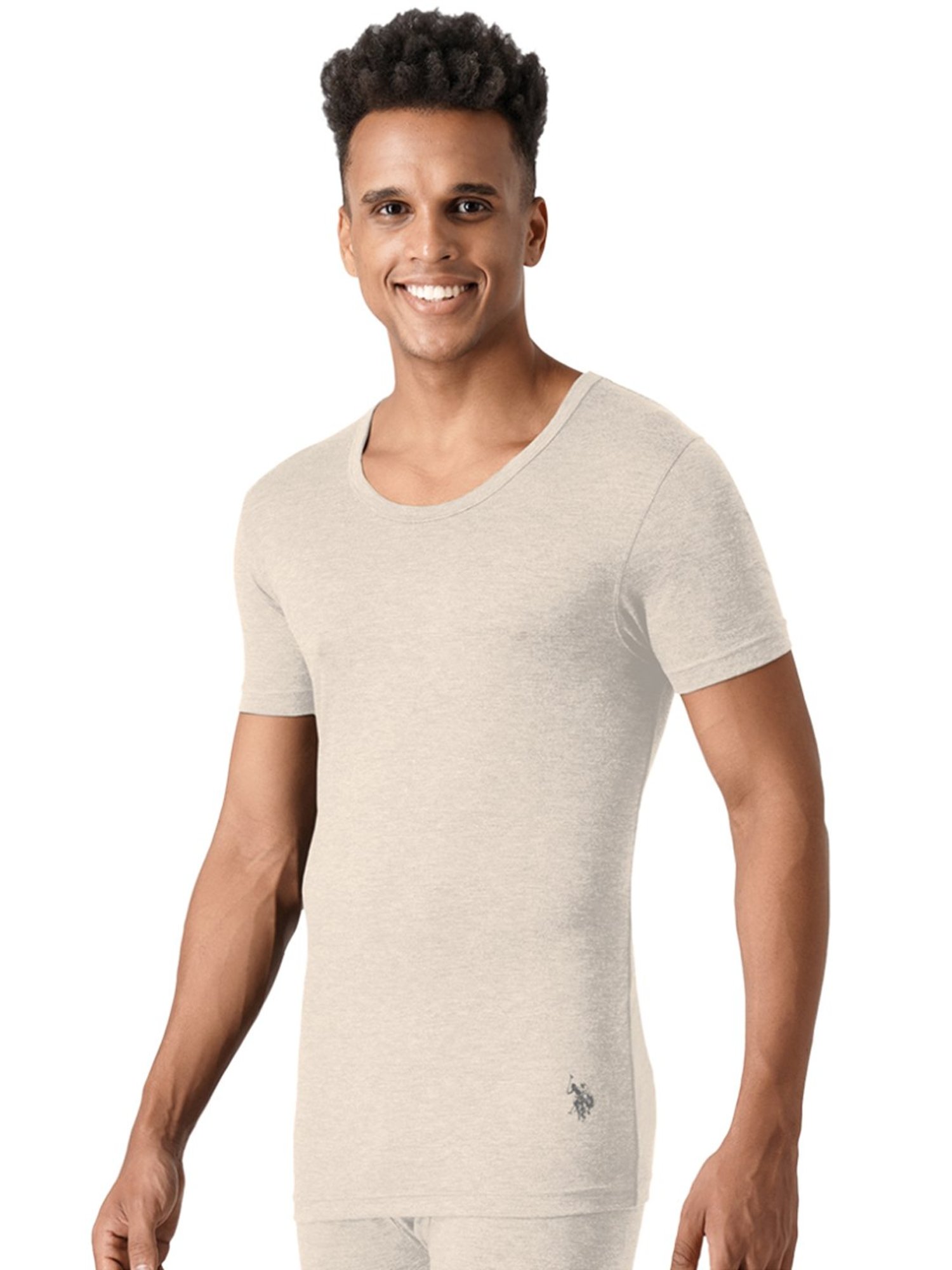 U.S. Polo Assn. Beige Regular fit Thermal