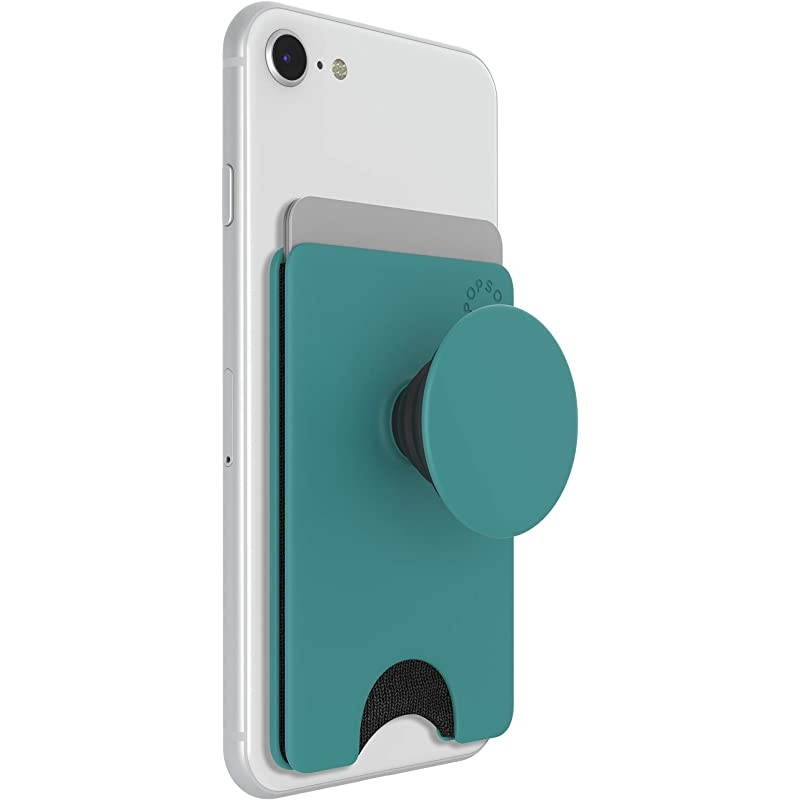 PopWallet+: Swappable and Repositionable Wallet- Sea Green