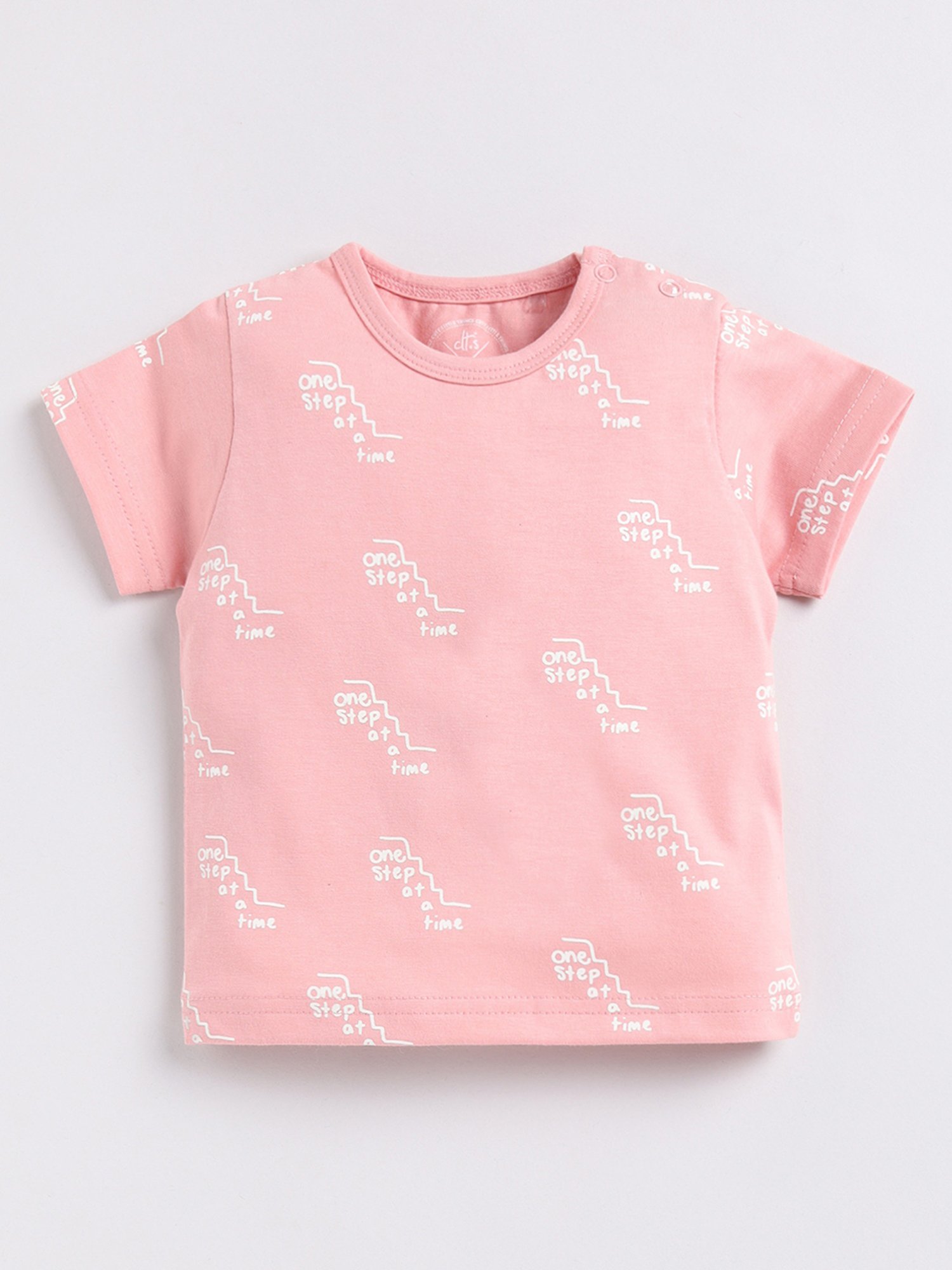 Clt.s Boys Light Blue Printed T-Shirt with Pants