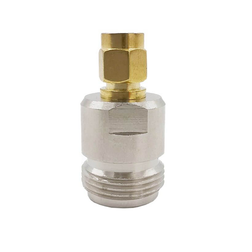 1PCS RP SMA Male to N Female RF Coaxial Adapter RP-SMA Plug to N Type Jack F/M Connector for Wireless Router Antennas