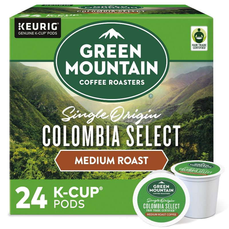 Green Mountain Coffee Colombia Select Keurig K-Cup Coffee Pods - Medium Roast - 24ct