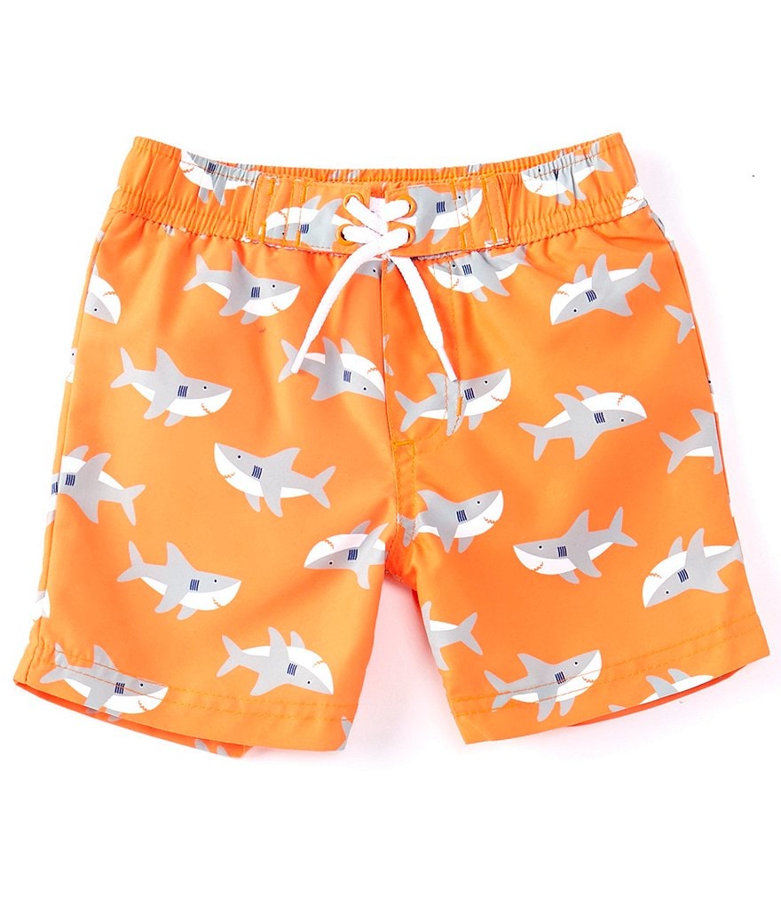 Tea Collection Baby Boys 3-24 Months Long-Sleeve Pineapple Print Rashguard Swimsuit