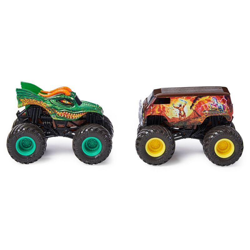 Monster Jam - 2 Pack 1:64 Scale - Dragonvthunderbus