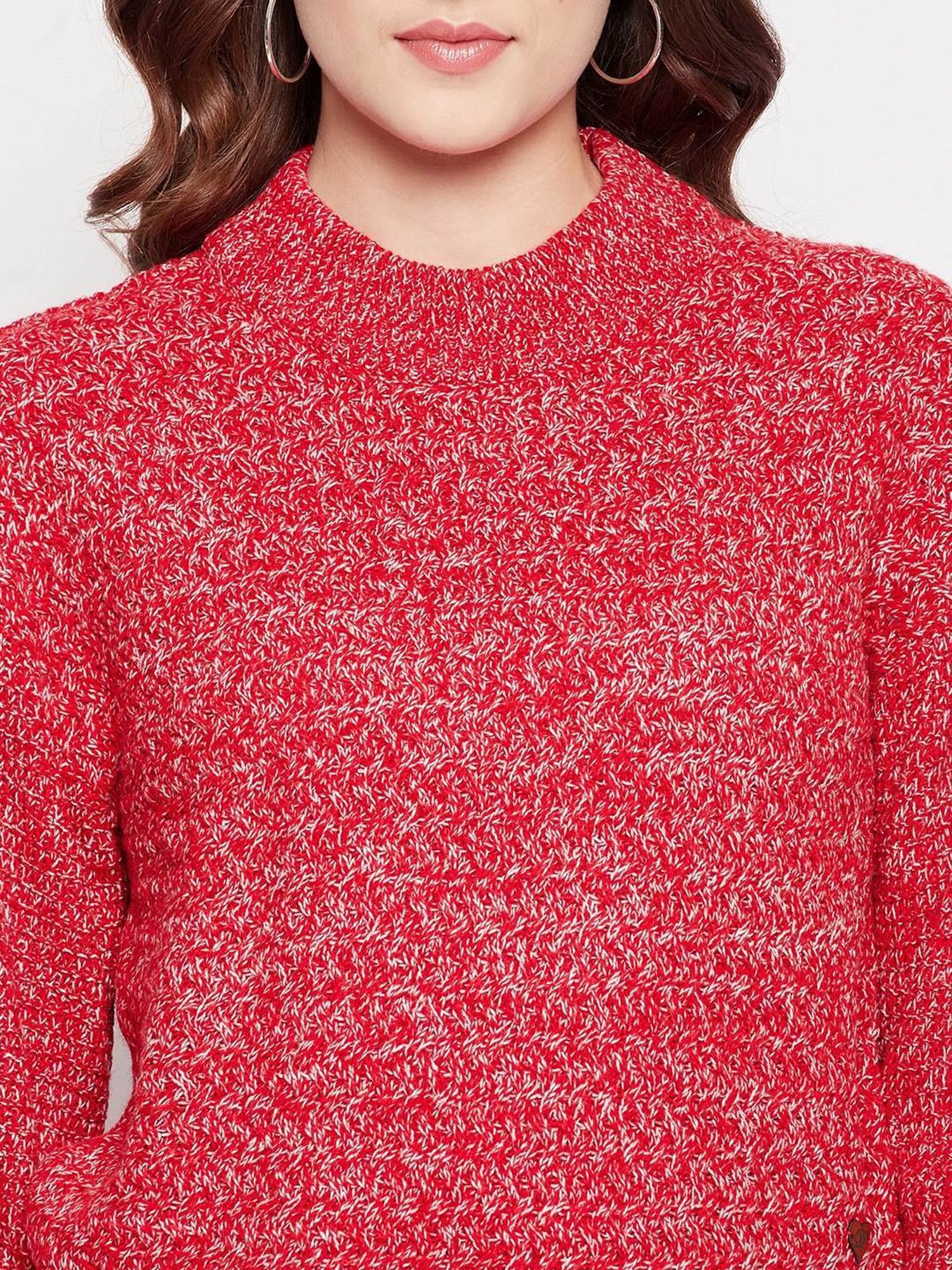 Duke Red Slim Fit Sweater