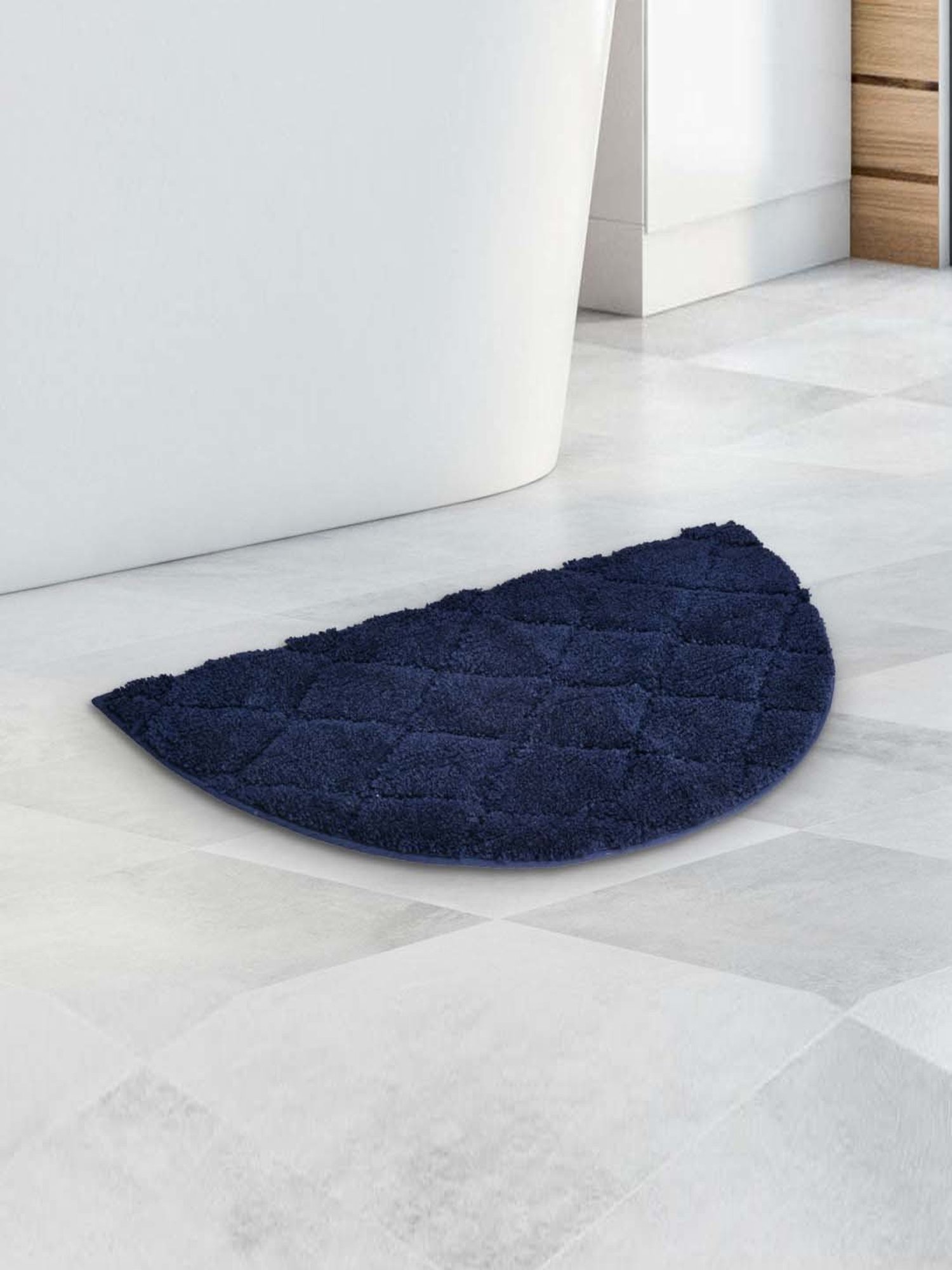 Shannon Clark Love Under The Stars Cushion Bath Mat Black - Deny Designs
