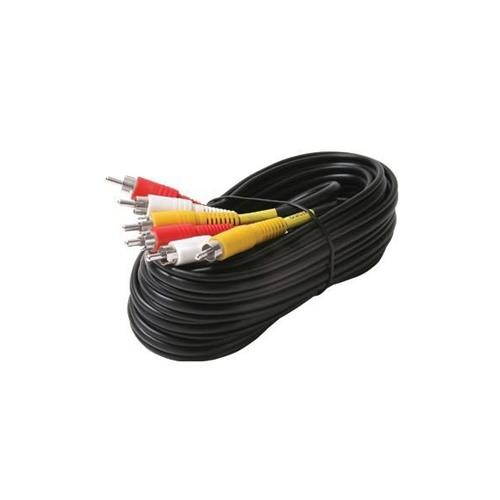 Video CableComposite Cord 30 ft RCA to RCA MMx3AV Cable for TVDVDVCD etd
