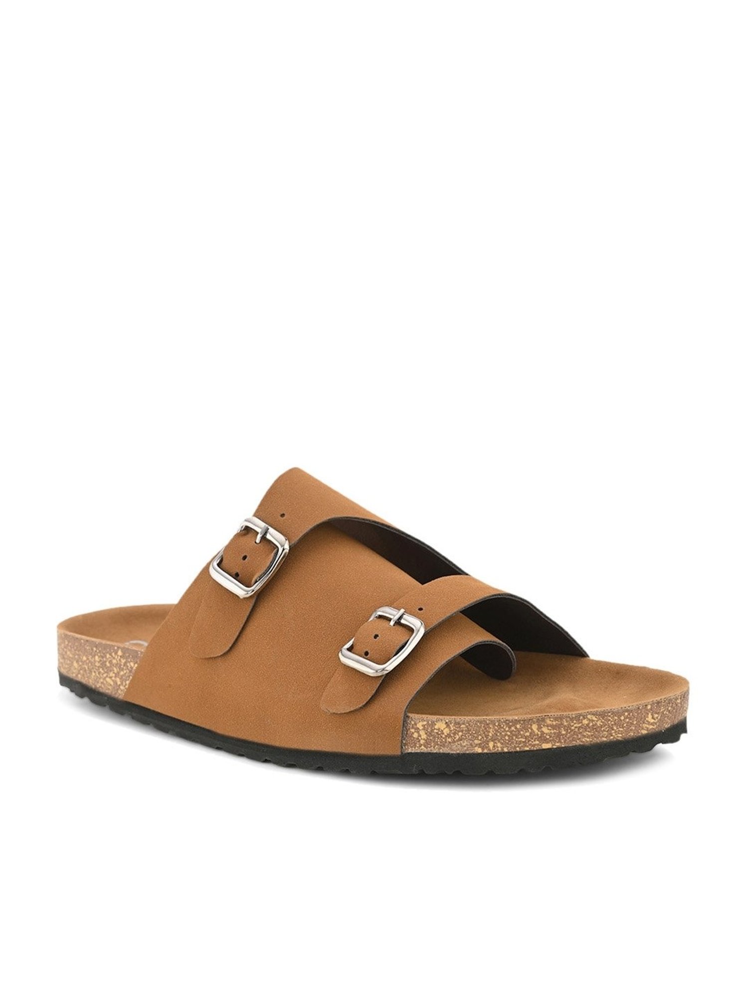 El Paso Men's Tan Casual Sandals