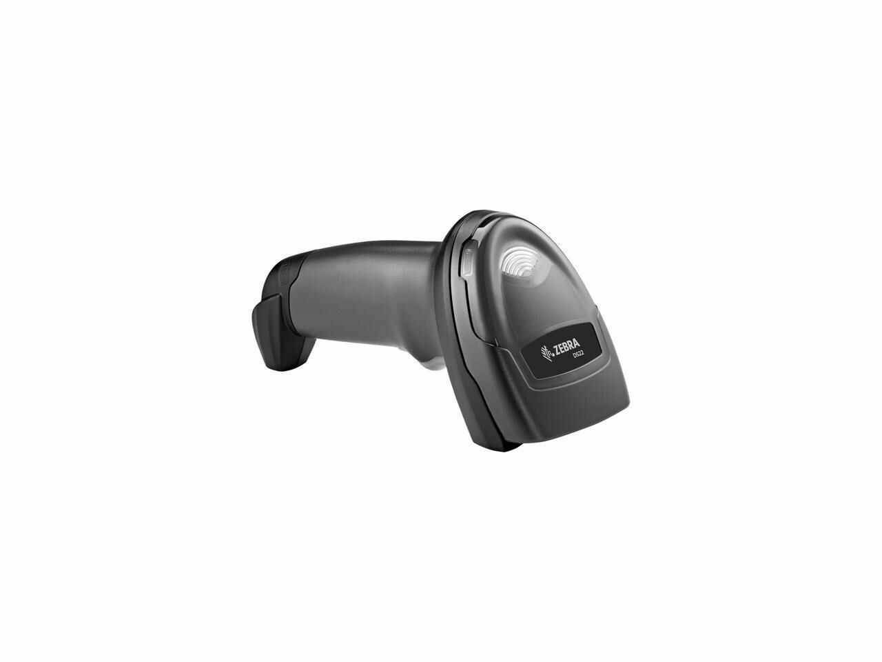 Zebra DS2208-SR Corded Handheld 1D/2D Omni-directional Barcode Scanner with USB Kit - Twilight Black DS2208