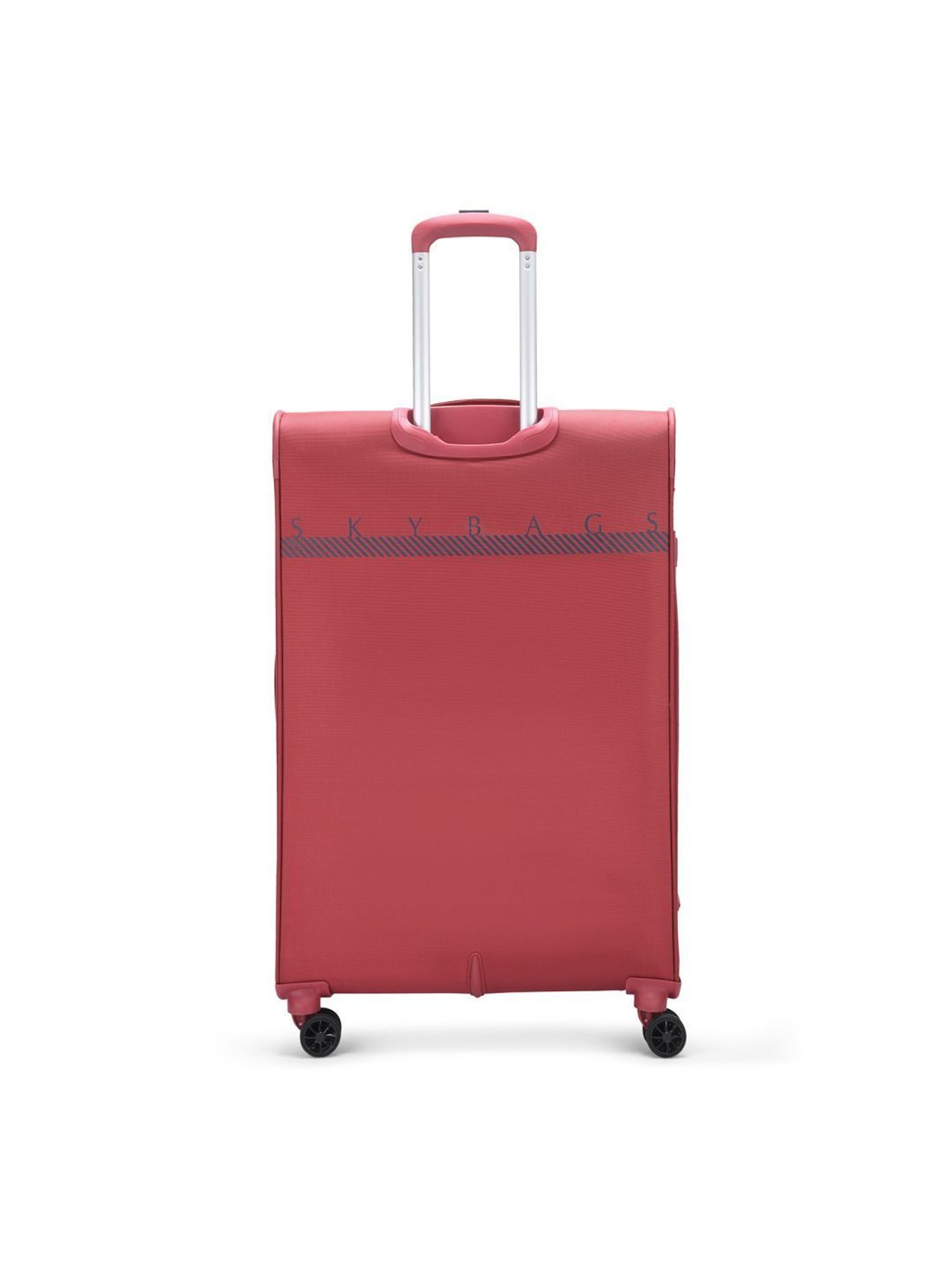 Skybags Airway Pro Red Printed Soft Large Trolley Bag - 34 cm