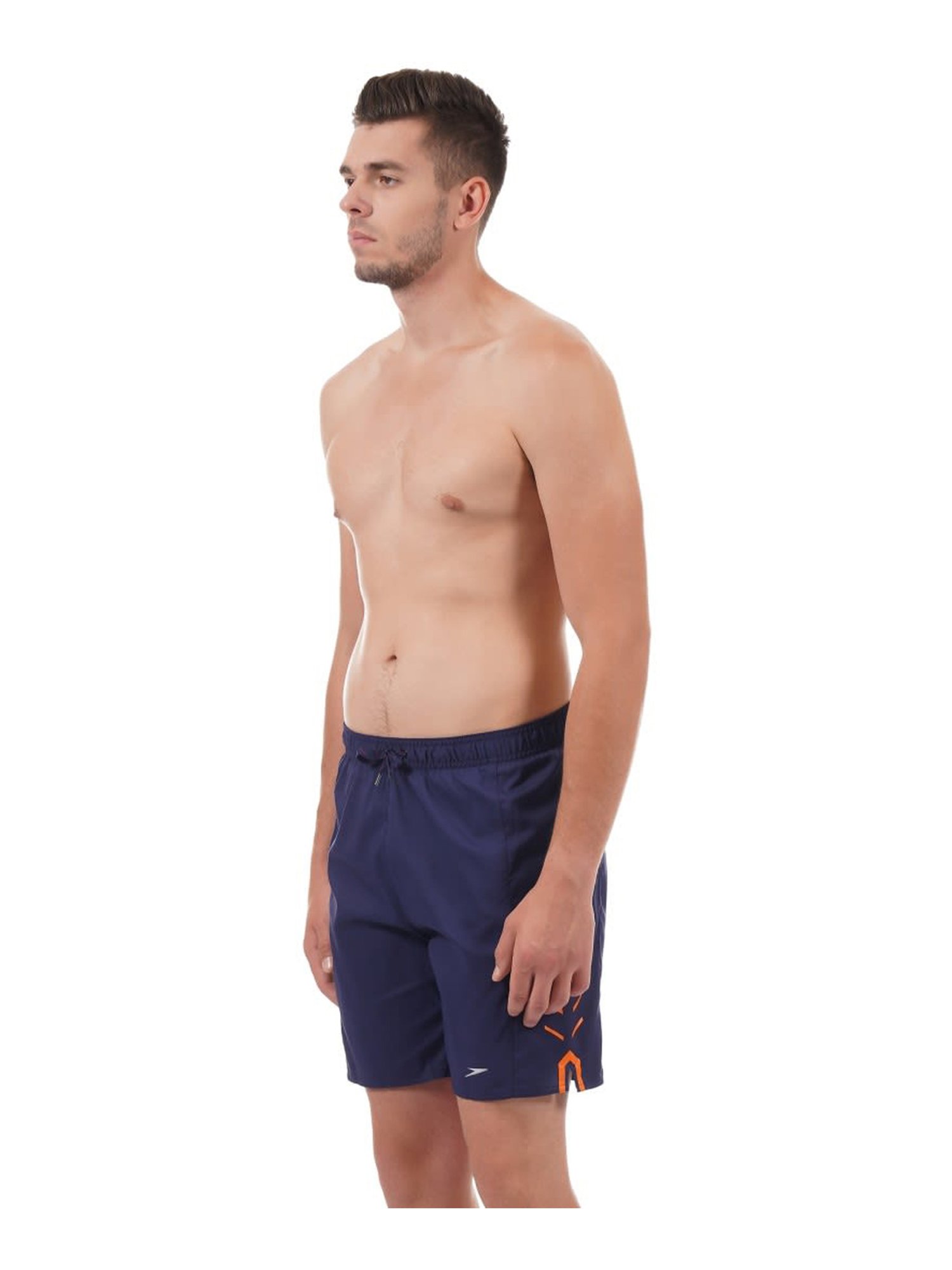 Speedo Navy Sports Printed 16 Inch Water Shorts