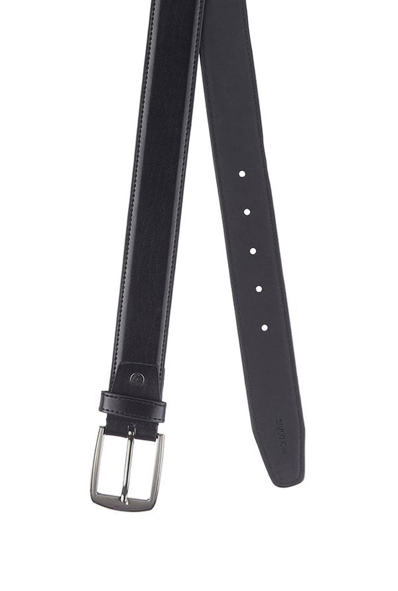 Kara Black Formal Belt for Men