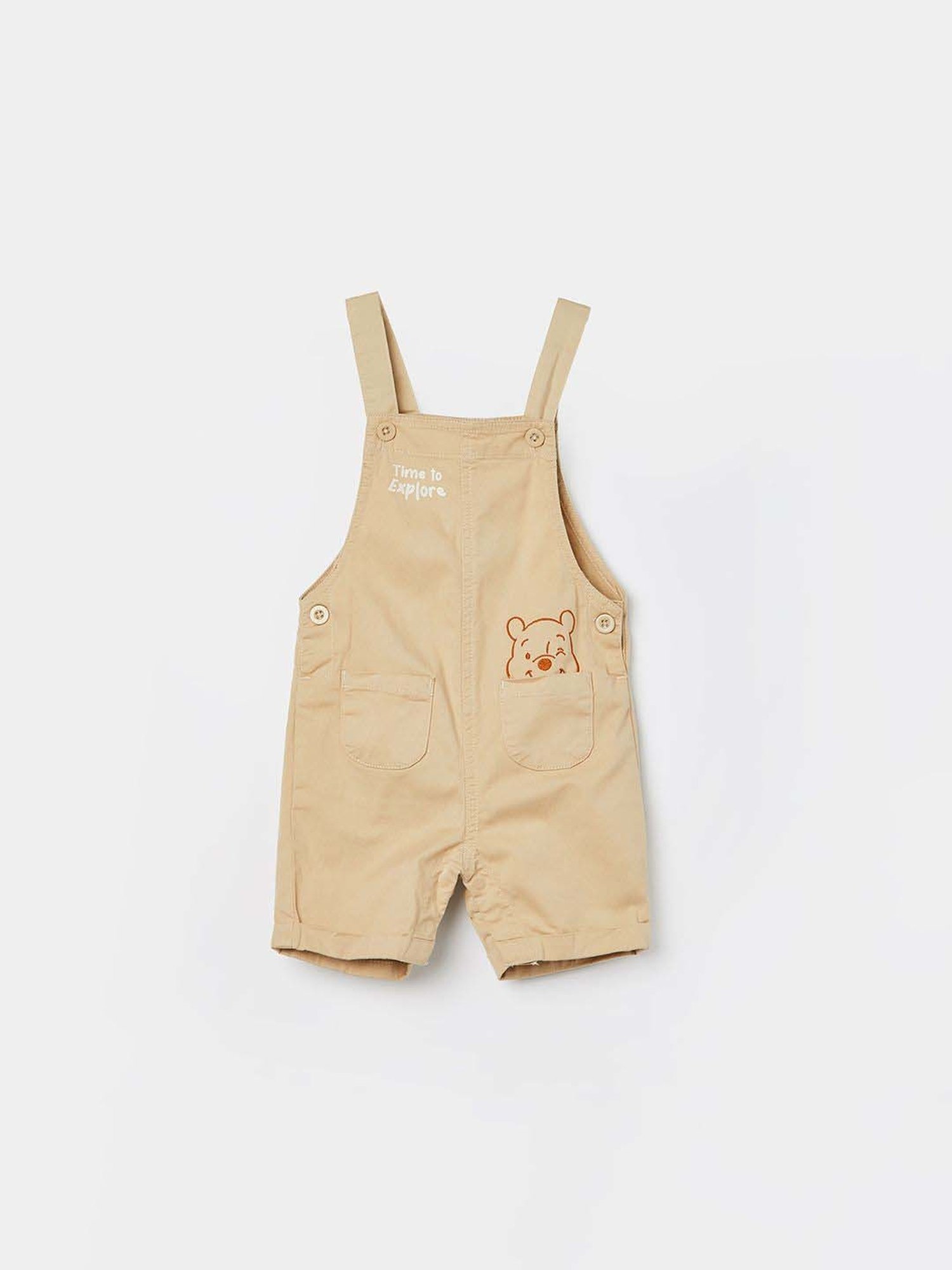 Juniors by Lifestyle Boys Beige Cotton Printed Coordinate Set