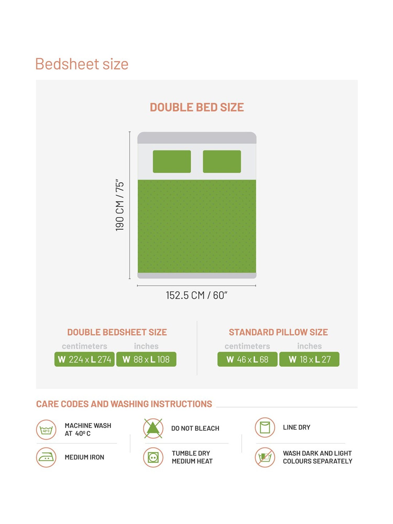 DDecor Wonder Bedding Abstract Brown & Grey 136 TC Cotton Double Bedsheet with 2 Pillow Covers