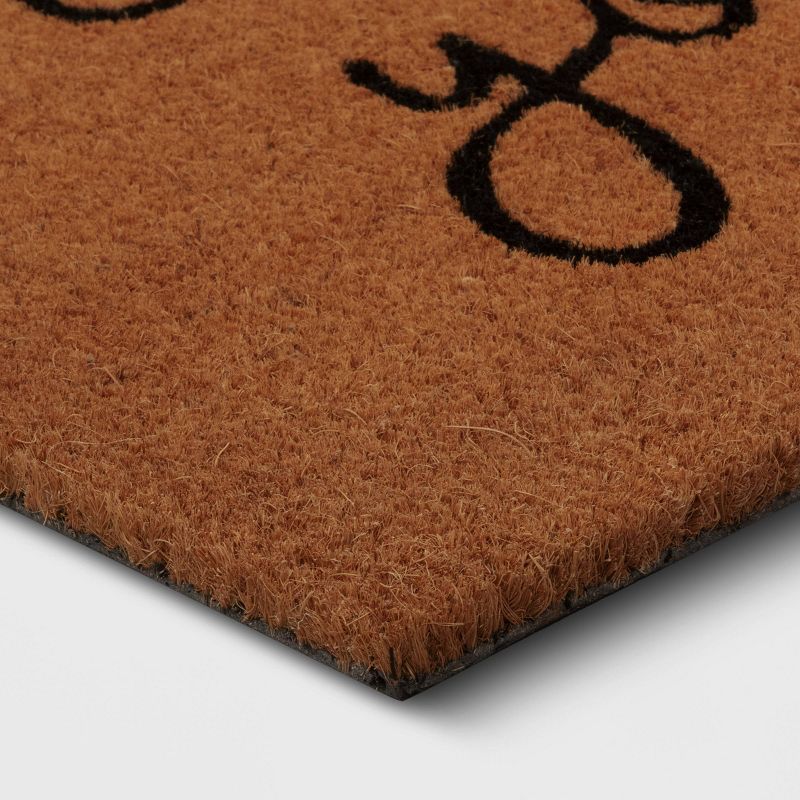 1'6"x2'6" Come As You Are Door Mat Black - Threshold™
