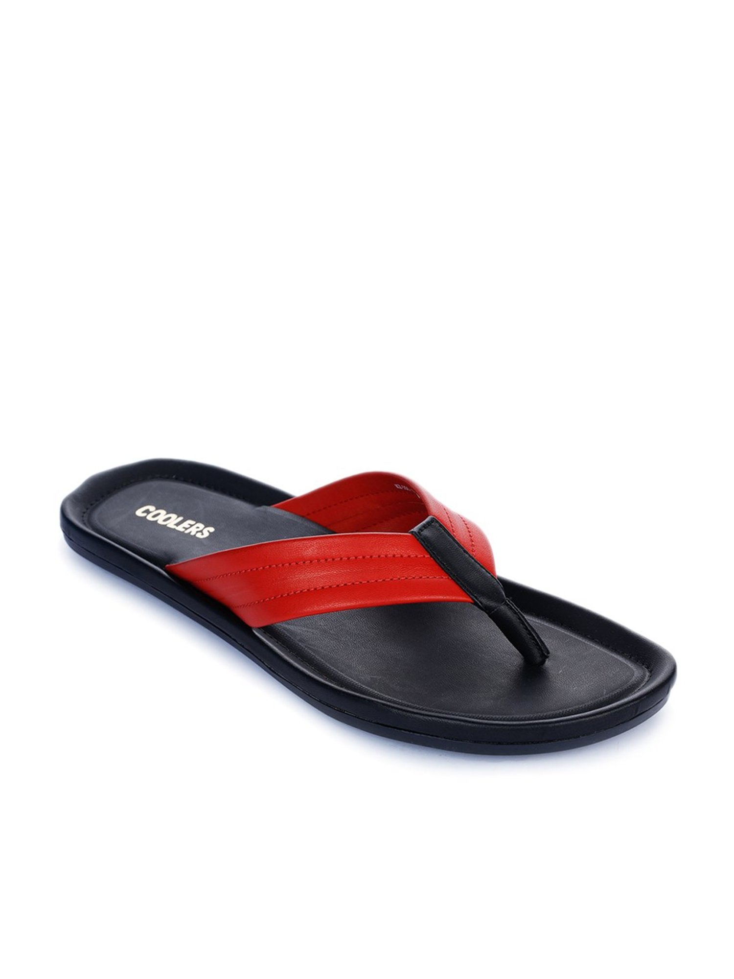 Coolers by Liberty Men's Red & Black Flip Flops