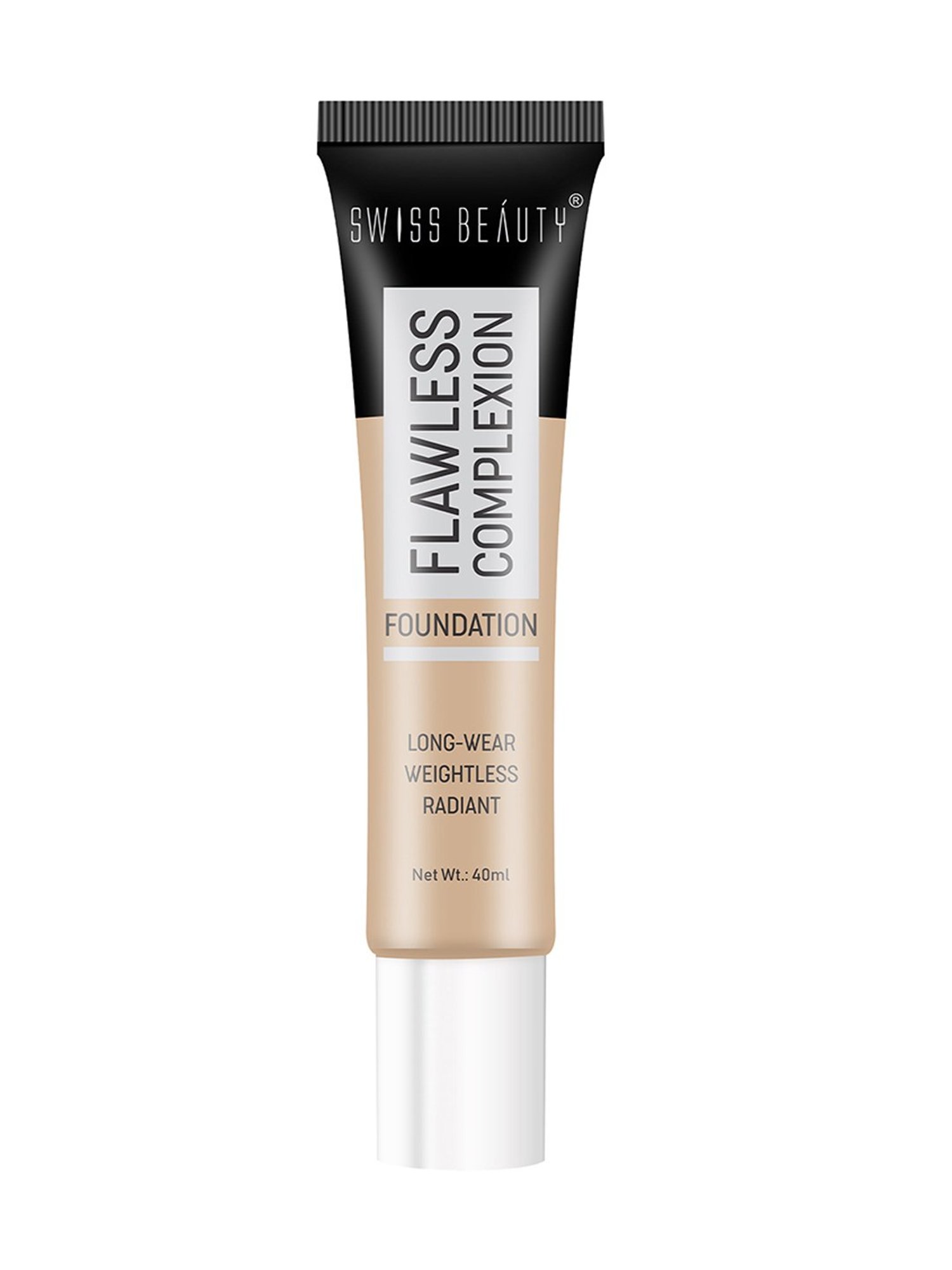 SWISS BEAUTY Flawless Complexion Foundation Natural Beige - 40 ml