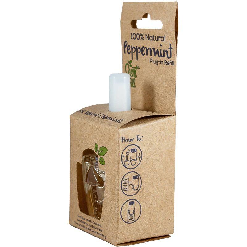 Scent Fill Oil Plugin Refill - Peppermint Scented - 2.85oz