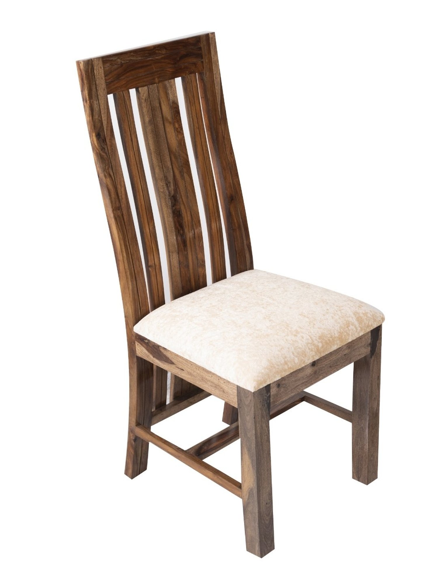 Durian Elanor Modern Brown & Beige Premium Leatherette Dining Chair