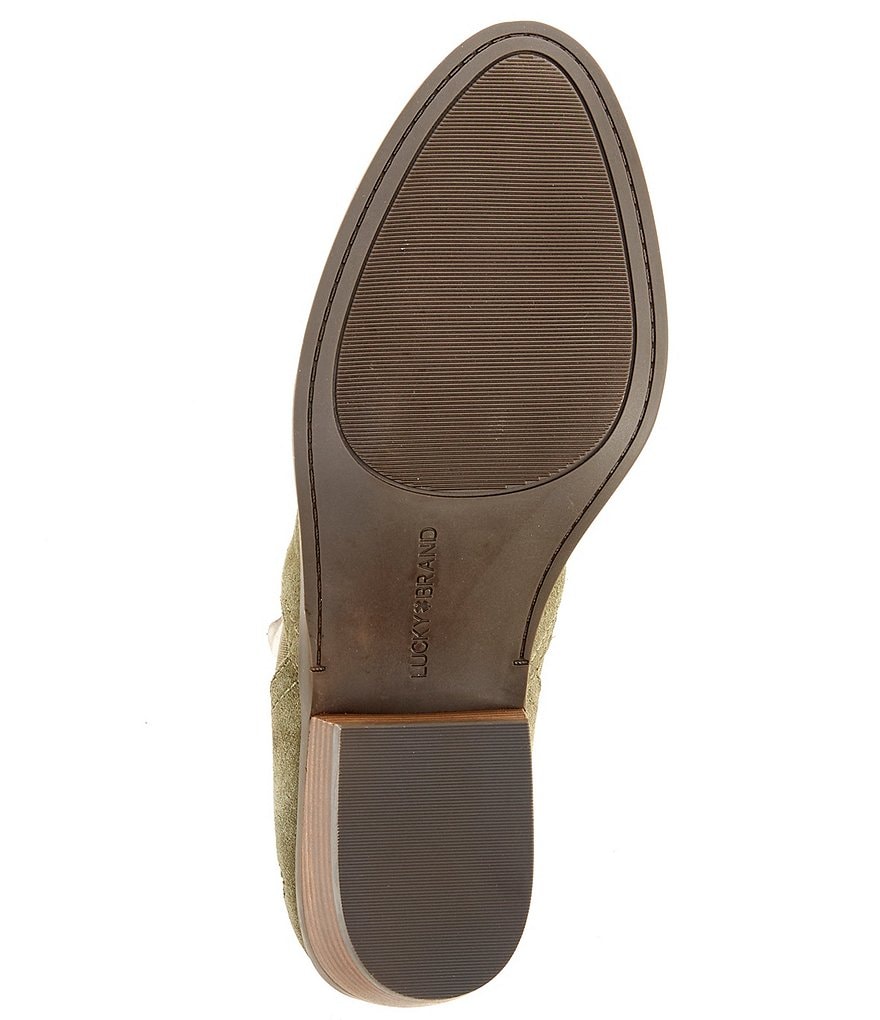 Lucky Brand Fallo Leather Booties