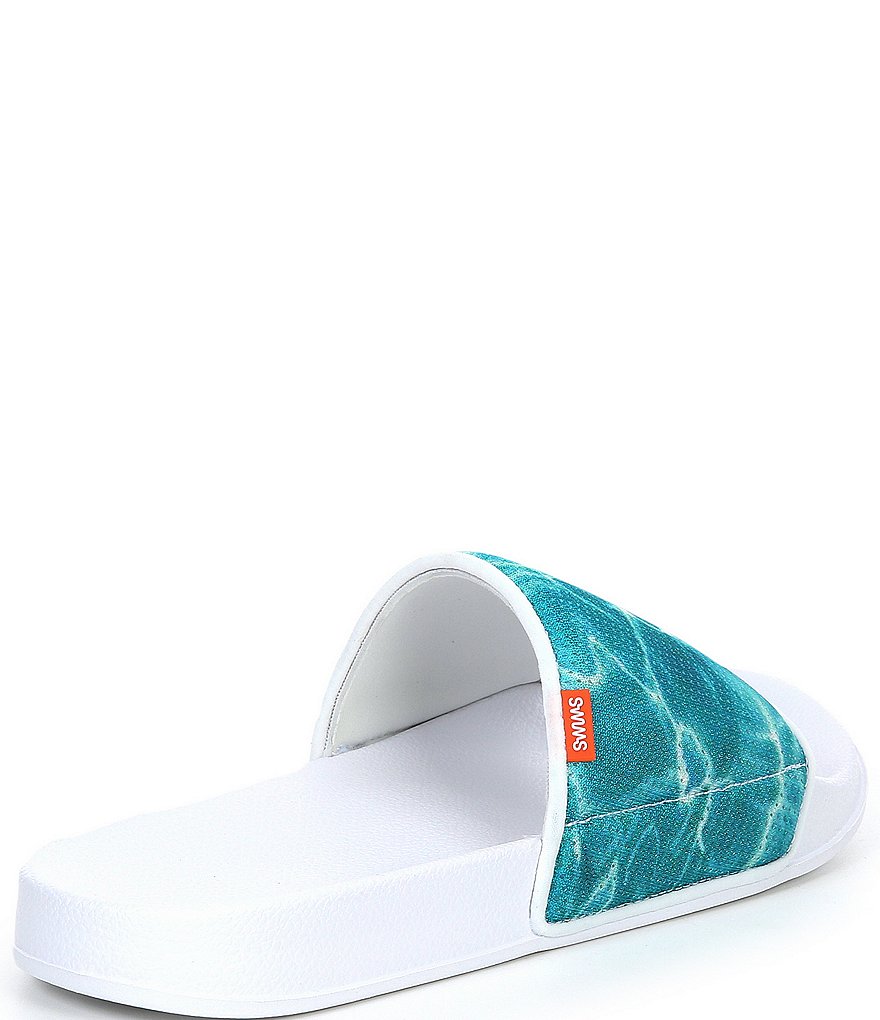 SWIMS Men's Lounge Washable Water Printed Pool Slides