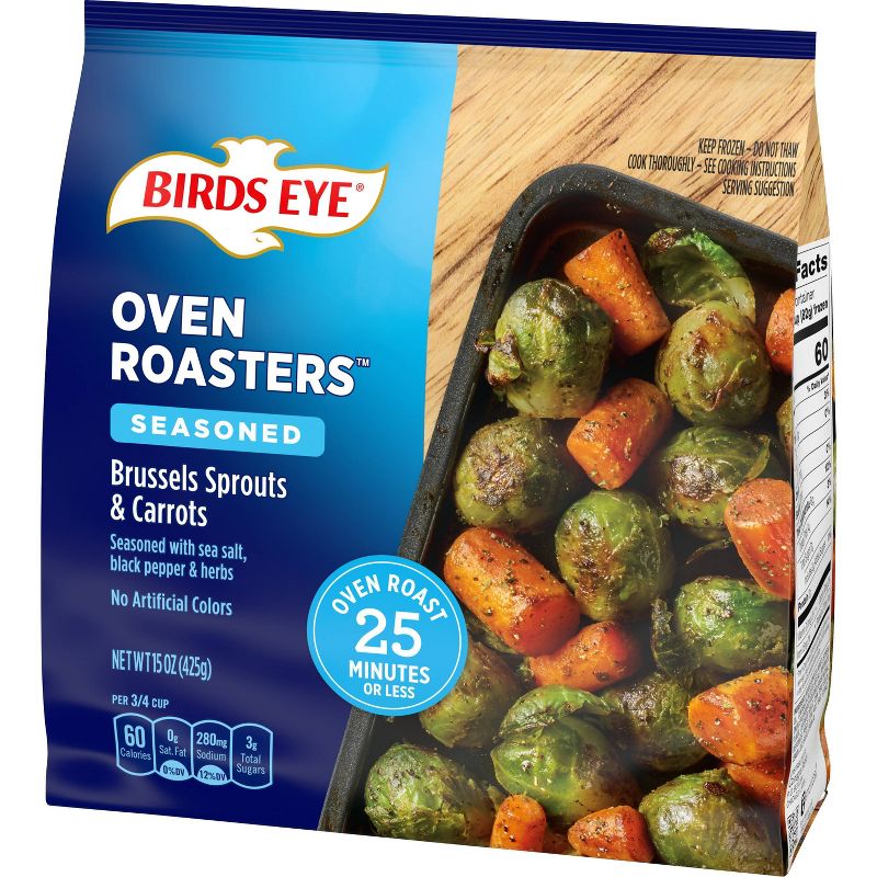 Birds Eye Frozen Oven Roasters Brussel Sprouts & Carrots - 15oz