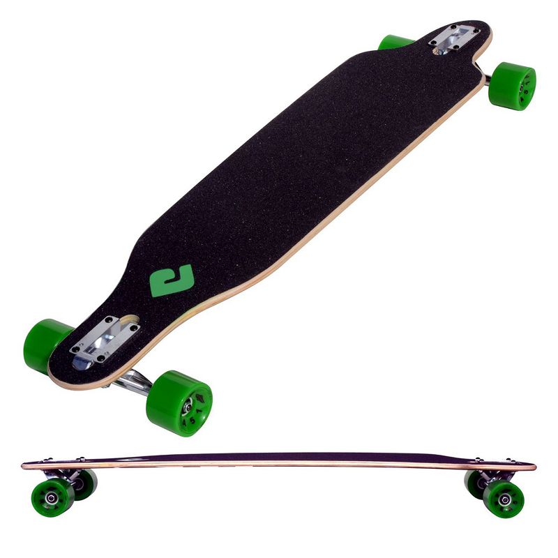Roller Derby Square Skateboard - Green/Black