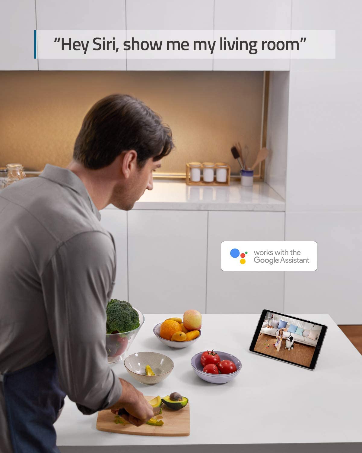 eufy Security 1080P Indoor Cam Pan & Tilt (2 Pack),  Plug-in Security Indoor Camera with Wi-Fi, Human & Pet AI, Voice Assistant Compatibility, Motion Tracking, HomeBase Not Required.