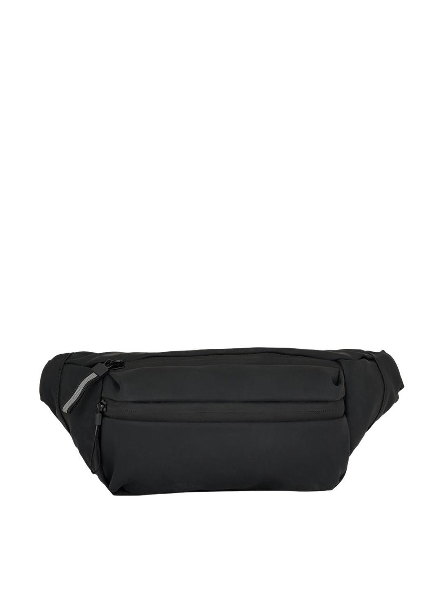 Ajile by Pantaloons Black Solid Sling Handbag