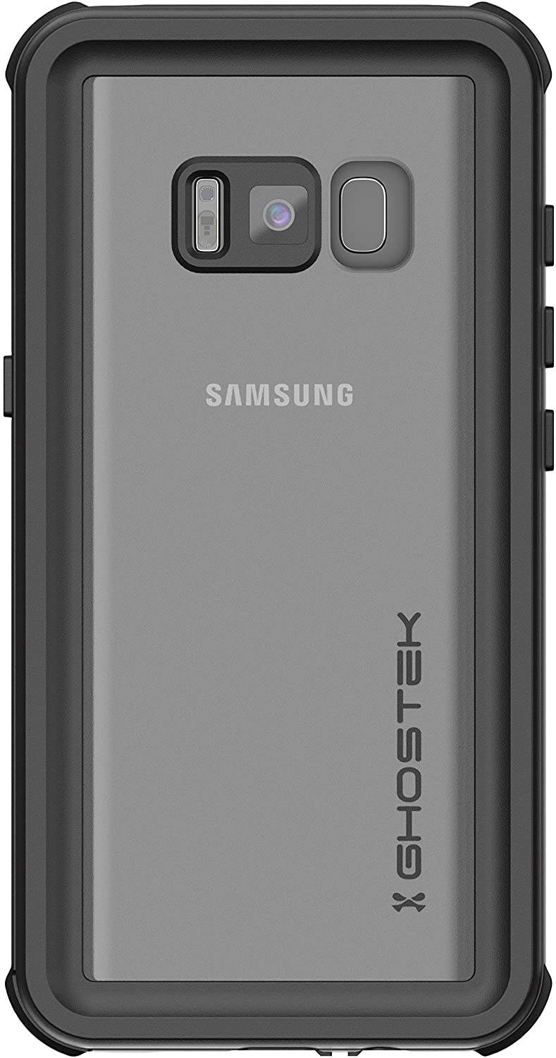 Ghostek Nautical Galaxy S8 Plus Waterproof Case with Screen Protector Extreme Rugged Heavy Duty Protection Full Body Sealed Shell Underwater Shockproof for 2017 Galaxy S8 Plus (6.2 Inch) - (Black)