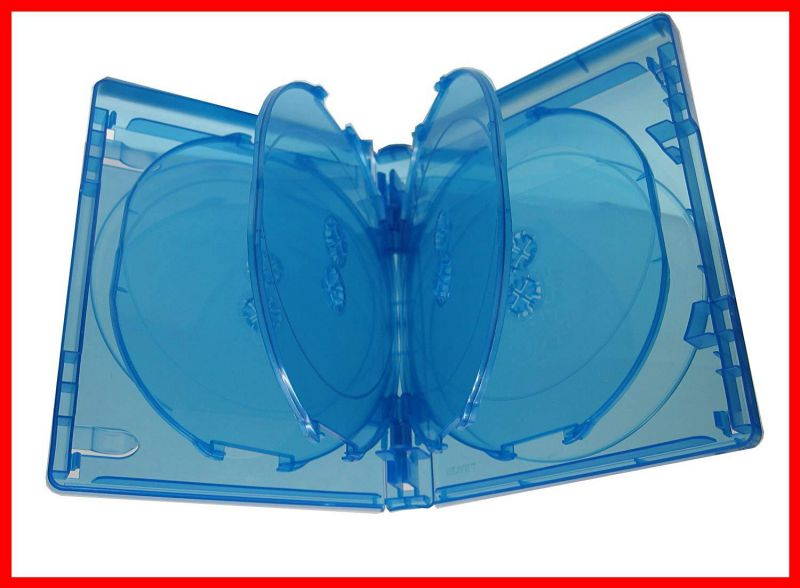 Viva Elite Hold 8 Discs Blu-ray Replacement Case 5 Pack (8 Tray)