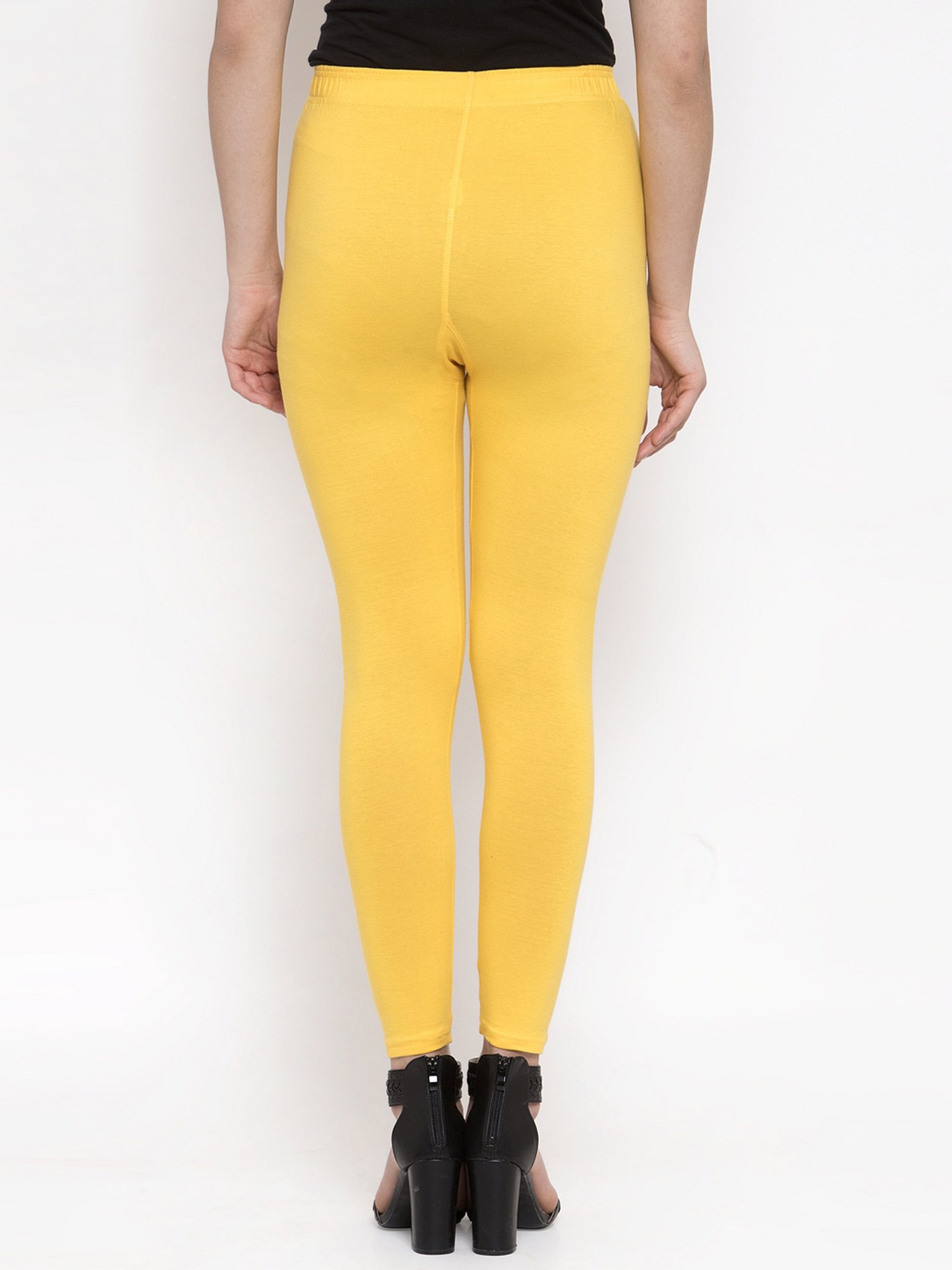 TAG 7 Pink & Yellow Leggings - Pack of 2