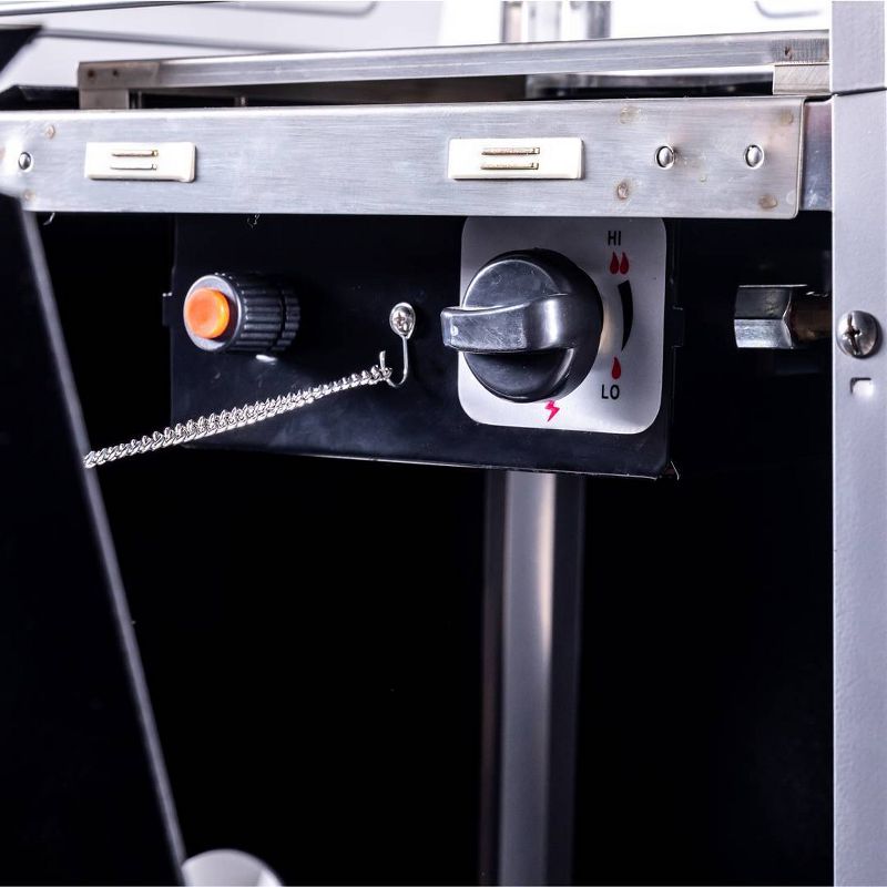 Portable Outdoor Flame Patio Heater Hammered Black - Legacy Heating