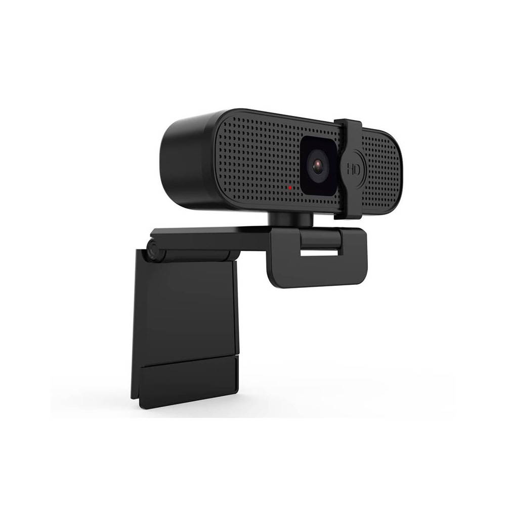 Goaic L24B 2K Webcam with Microphone &  Privacy Cover, Autofocus Full HD Computer Web Camera for PC Desktop Laptop, USB 2.0 Plug & Play for Live Streaming, Online Lessons, Conference, Games