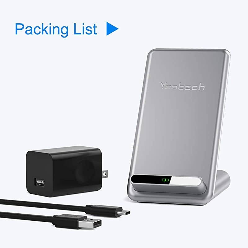 75W10W15W Fast Wireless Charger with Cooling Fan75W Wireless Charging Stand with QC30 Adapter Compatible iPhone 1111 Pro11 Pro MaxXSXRX810W Galaxy Note10S1015W LG V30V35G8