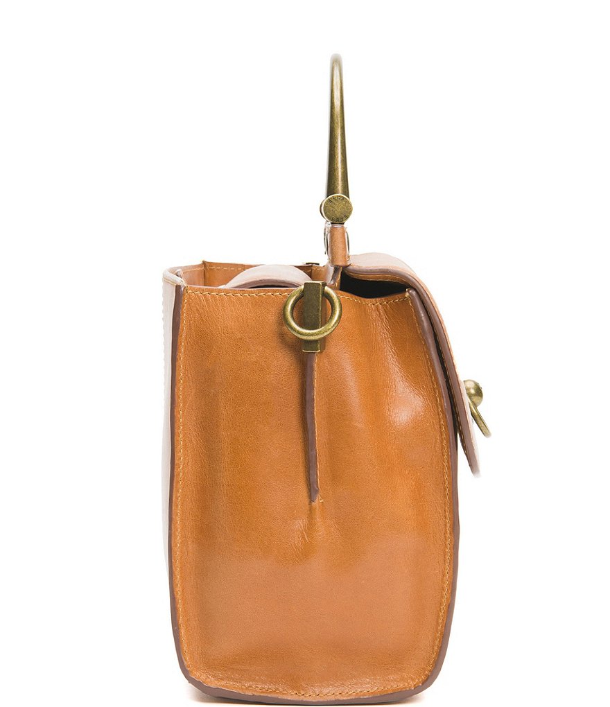 Frye Farrah Top Handle Leather Satchel Bag