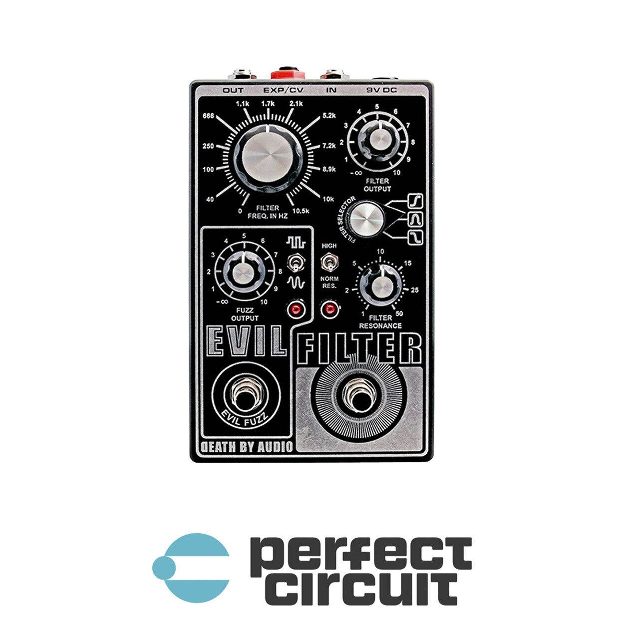 Death By Audio Evil Filter Pedal EFFECTS - NEW - PERFECT CIRCUIT