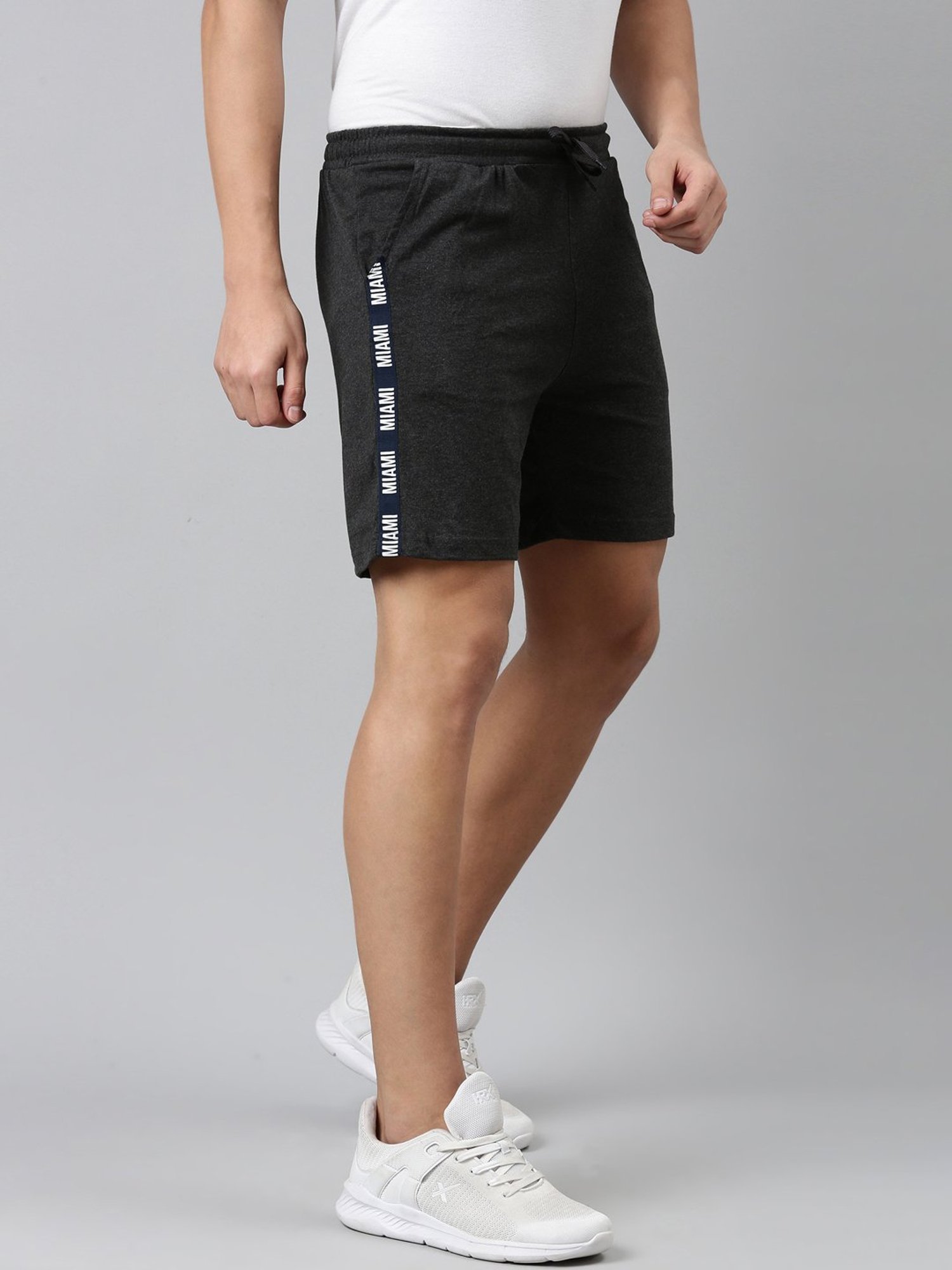 Dixcy Scott Originals Dark Grey Regular Fit Shorts