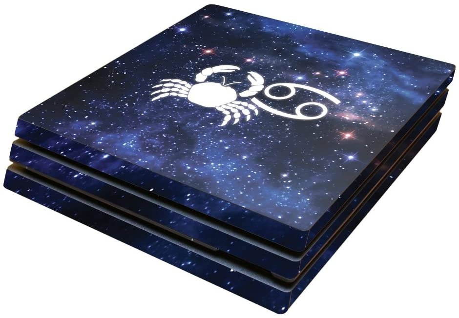 MightySkins Skin Compatible with Sony PS4 Pro Console - Cancer | Protective, Durable, and Unique Vinyl Decal wrap Cover | Easy to Apply, Remove, and Change Styles | Made in The USA